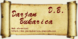 Darjan Bukarica vizit kartica